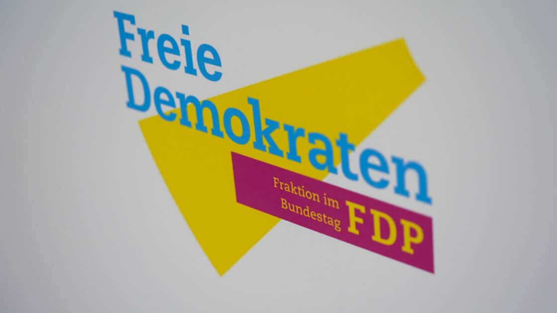 Zu sehen ist das Logo der FDP