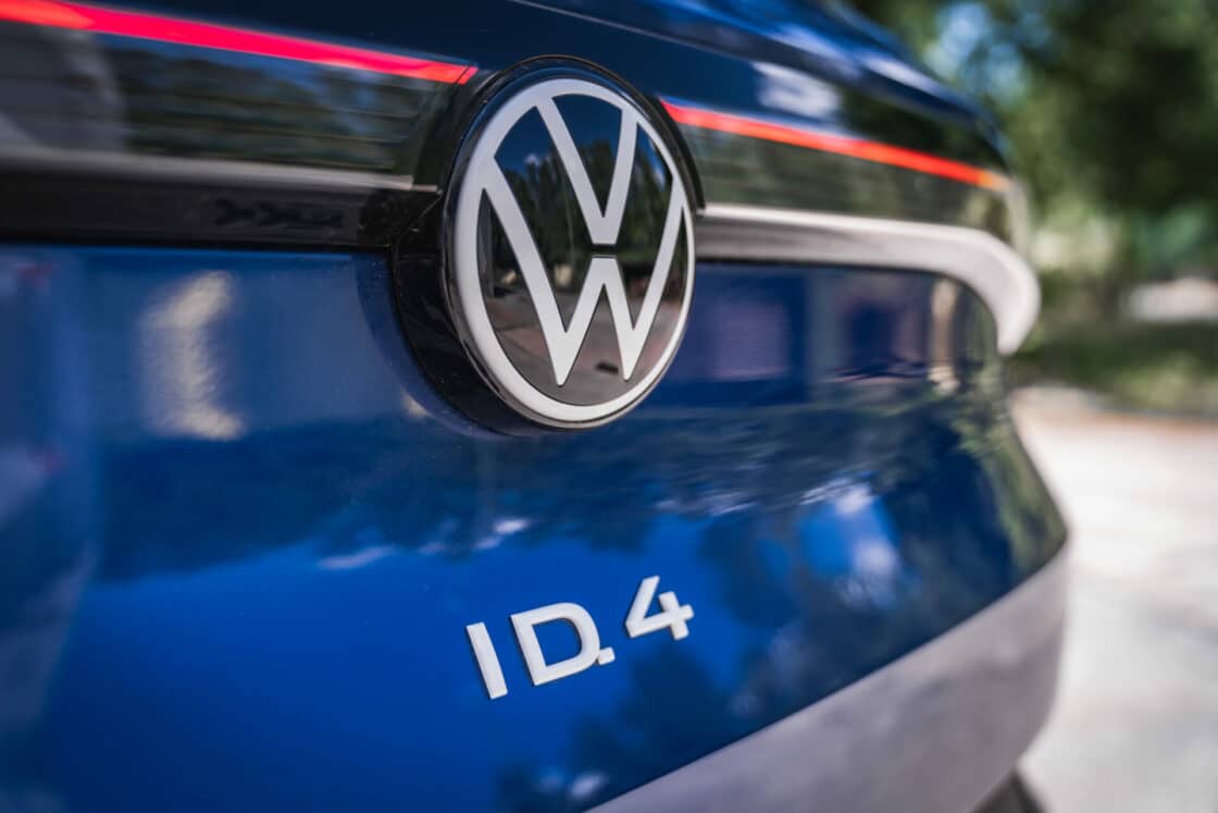 VW ID.4: Detail am Fahrzeugheck