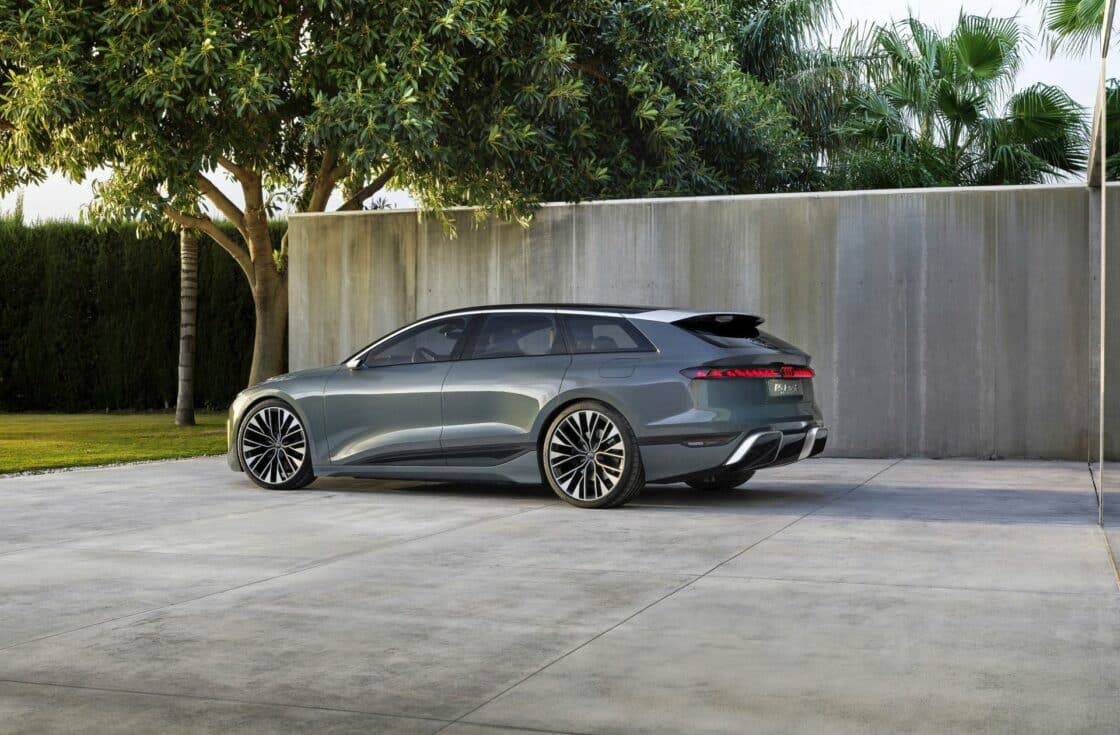 Audi A6 Avant e-tron concept: Ausblick auf einen elektrischen A6 [Bildquelle: Audi]