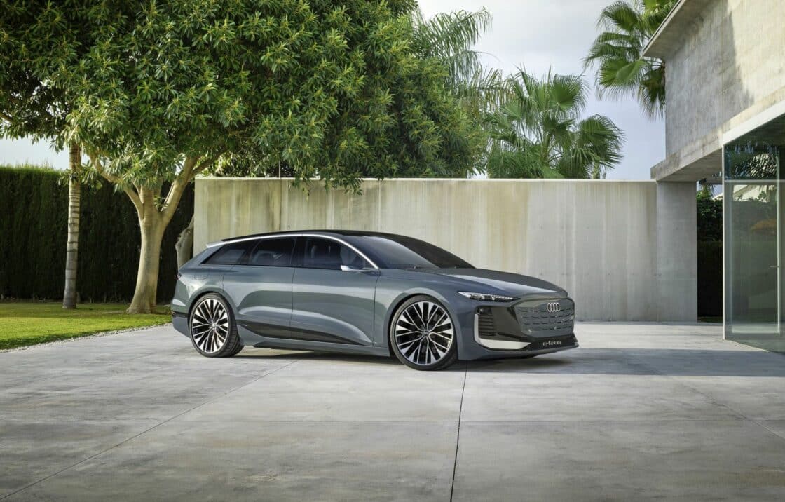 Audi A6 Avant e-tron concept: Ausblick auf einen elektrischen A6 [Bildquelle: Audi]