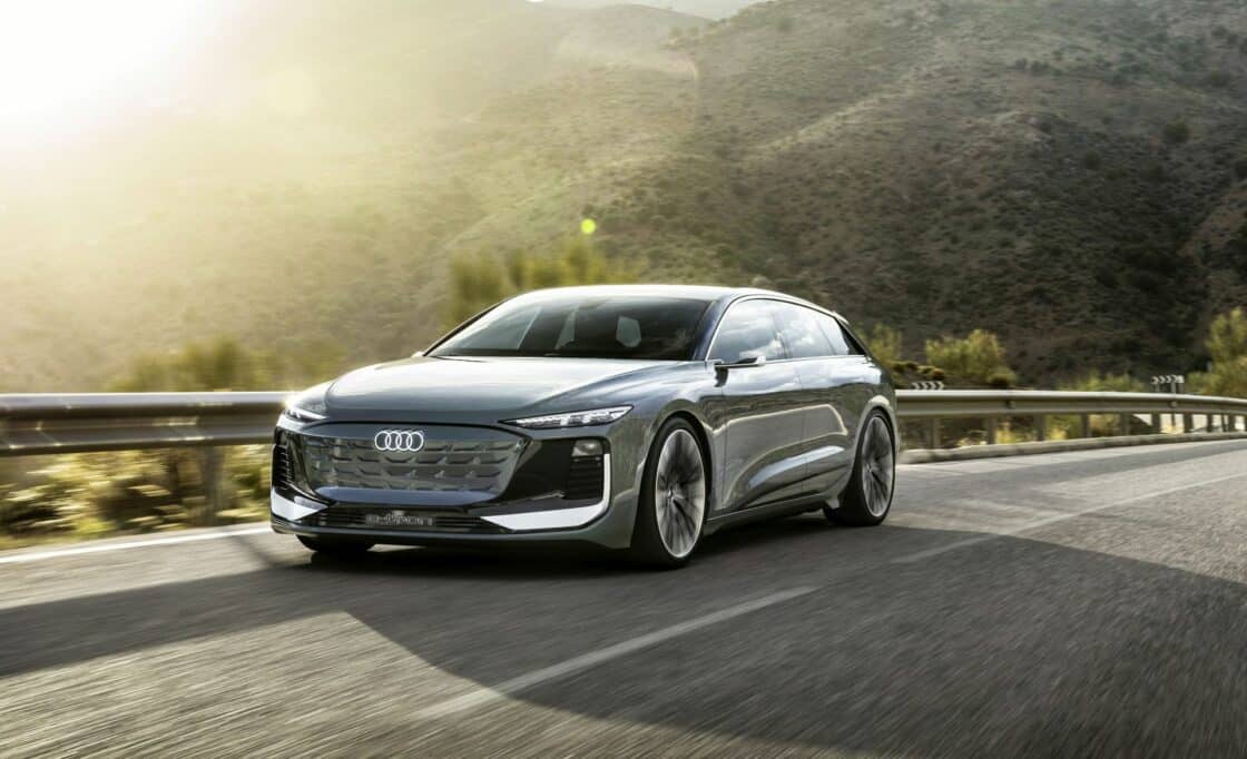 Audi A6 Avant e-tron concept: Ausblick auf einen elektrischen A6, der allerdings erst 2024 kommt [Bildquelle: Audi]