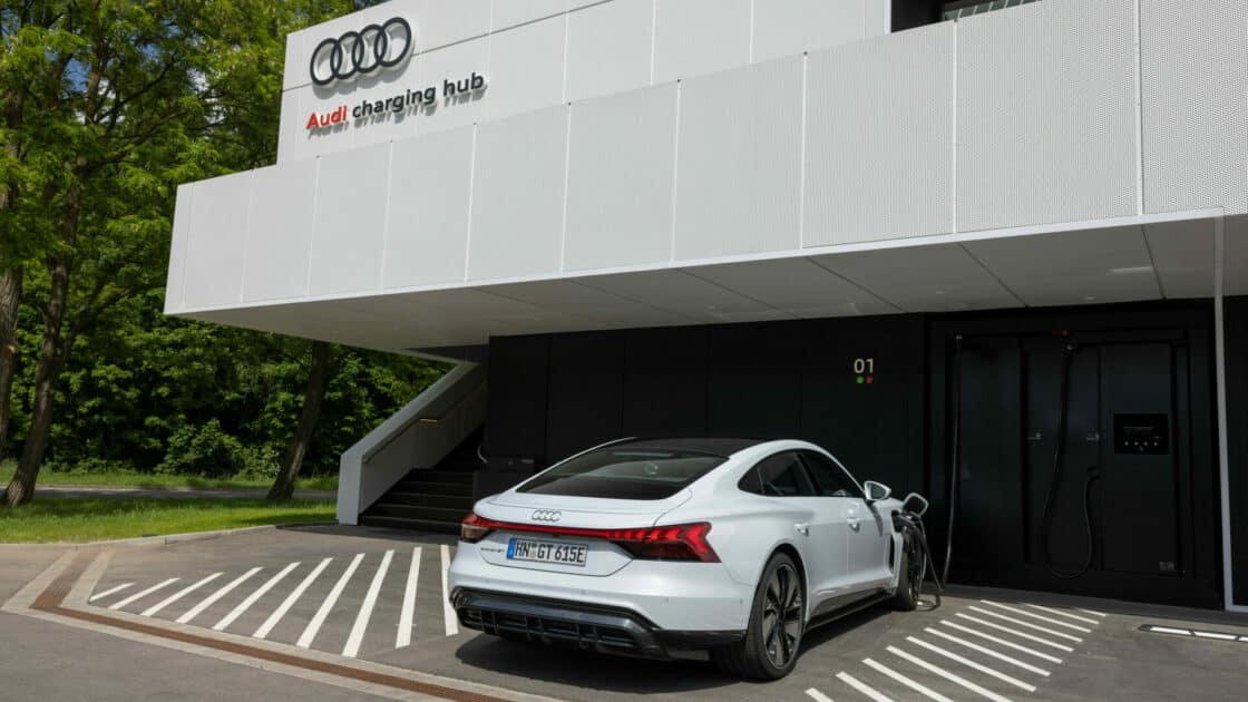 Audi Charging Hub in Nürnberg